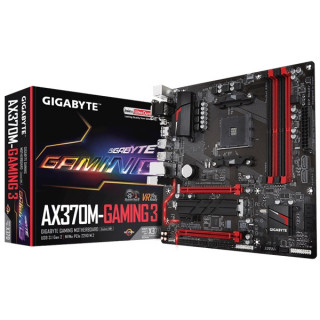 Gigabyte AX370M GAMING3 AMD X370 SocketAM4 mATX alaplap PC