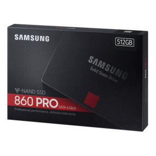 Samsung 512GB SATA3 2.5" 860 PRO Basic (MZ-76P512B/EU) SSD PC