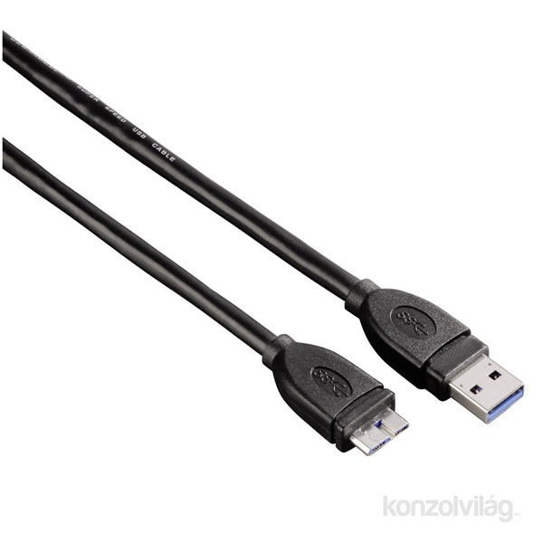Hama 53749 0,75m micro USB3.0 adatkábel PC