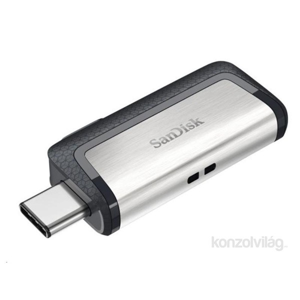 Sandisk 16GB USB3.0/Type-C Dual Drive Fekete-Ezüst (173336) Flash Drive PC