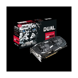 ASUS DUAL-RX580-4G AMD 4GB GDDR5 256bit PCI-E videokártya PC