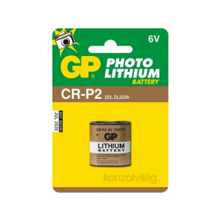 GP CR-P2 Lithium fotó elem PC