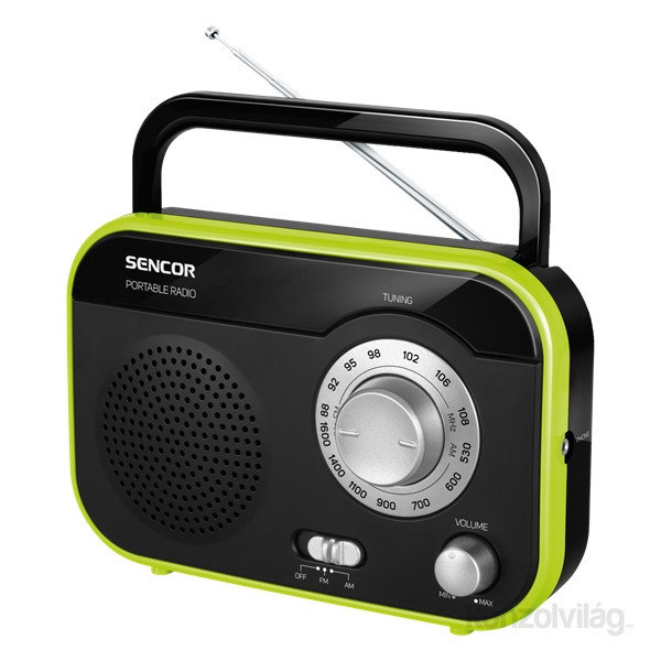 Sencor SRD 210 BGN hordozható rádió Audio