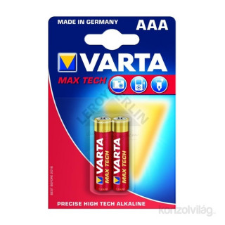 VARTA Max Tech AAA alkáli mikro ceruza elem 2db/bliszter PC