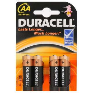 Duracell BSC 4 db AA elem PC