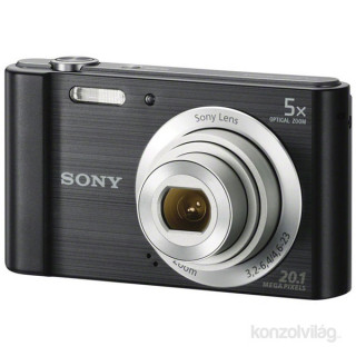 PHOTO Sony Cyber-Shot DSC-W800 - Fekete Fényképezőgépek, kamerák