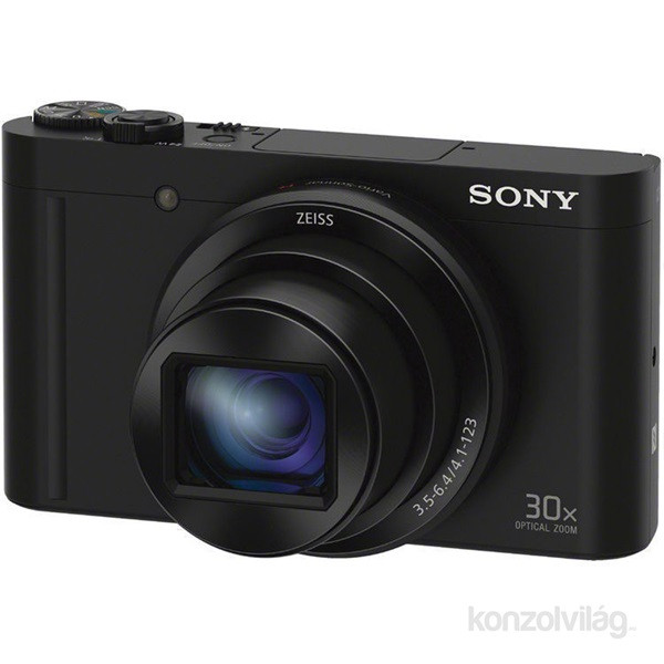 Sony DSC-WX500B fekete digitális fényképezőgép Fényképezőgépek, kamerák