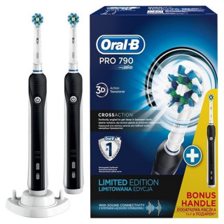 Oral-B PRO 790 Cross Action elektromos fogkefe + bónusz handle Otthon