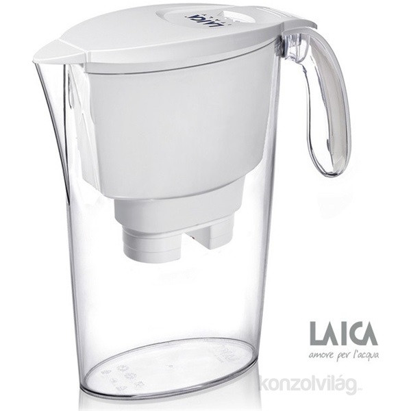 Laica Clear Line fehér vízszűrőkancsó Otthon