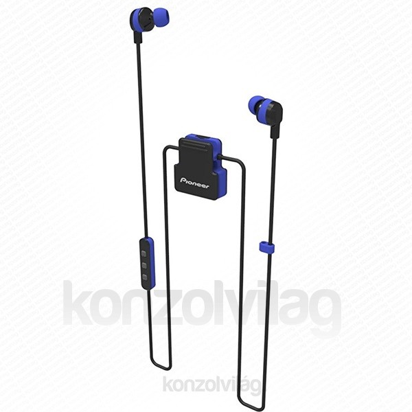 Pioneer SE-CL5BT-L kék cseppálló Bluetooth fülhallgató headset Mobil