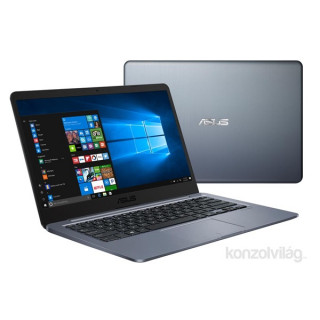 ASUS E406SA-BV124T 14"/Intel Celeron N3160/4GB/64GB/Int. VGA/Win10 Pro S/szürke laptop PC