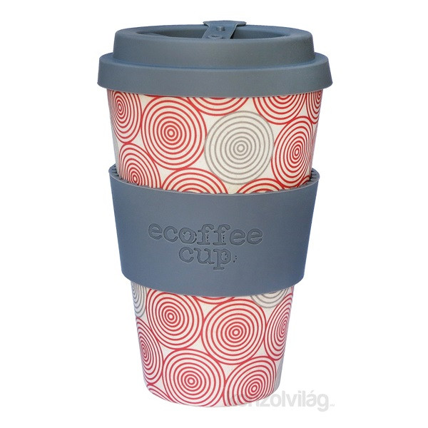 Ecoffee Cup Swirl 400 ml hordozható kávéspohár Ajándéktárgyak
