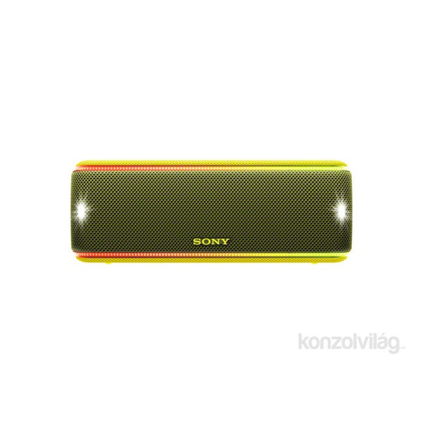 Sony SRS-XB31Y sárga vízálló Bluetooth hangszóró PC