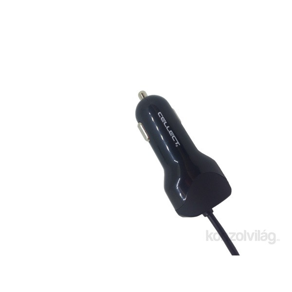 Cellect MPCB-TYPEC-ADAPT-24A 2,4A univerzális Type-C USB autós töltő + 1x USB aljaz Mobil