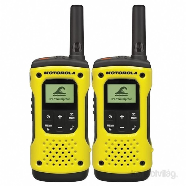 Motorola TLKR T92 H2O walkie talkie Yellow (2db) Audio