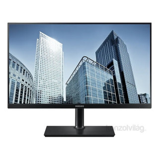 Samsung 23,8" S24H850QFU LED PLS WQHD HDMI Display port fekete monitor PC