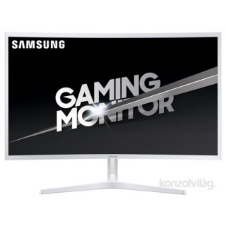 Samsung 31,5" C32JG51FDU LED 2HDMI Display port 144Hz ívelt kijelzős fehér monitor PC