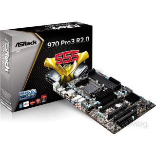 ASRock 970 PRO3 R2.0 AMD 970/SB950 SocketAM3+ ATX alaplap PC