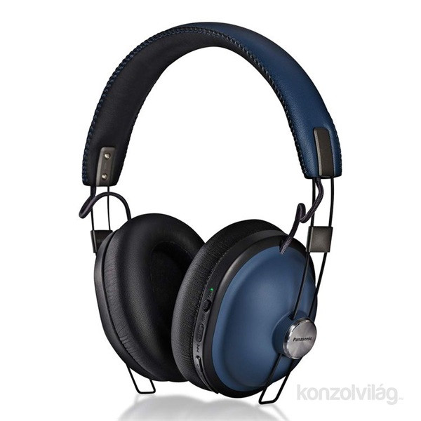 Panasonic RP-HTX90NE-A kék Bluetooth zajszűrős fejhallgató headset PC