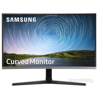 Samsung 26,9" C27R500FHU LED HDMI ívelt kijelzős kékes sötétszürke monitor PC