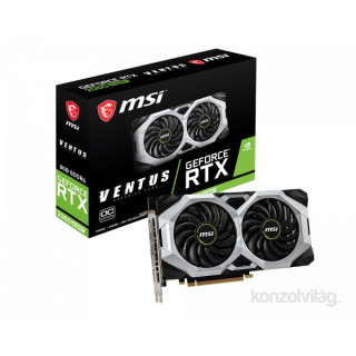 MSI RTX 2060 SUPER VENTUS OC nVidia 8GB GDDR6 256bit PCIe videokártya PC