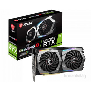 MSI RTX 2060 SUPER GAMING X nVidia 8GB GDDR6 256bit PCIe videokártya PC