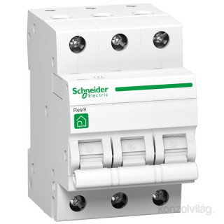 SCHNEIDER R9F14316 RESI9 4,5kA, C 16A 3 pólusú kismegszakító PC