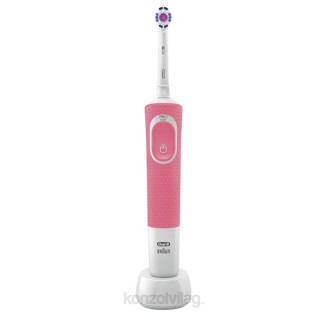 Oral-B D100 Vitality pink 3DW fejjel elektromos fogkefe Otthon