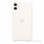 Apple iPhone 11 fehér szilikon tok thumbnail
