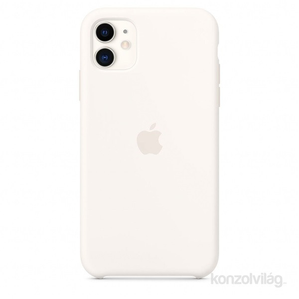 Apple iPhone 11 fehér szilikon tok Mobil