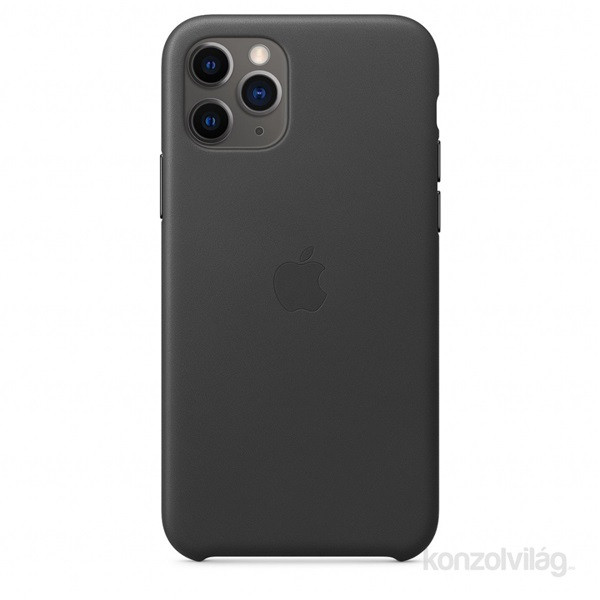 Apple iPhone 11 Pro fekete bőrtok Mobil