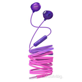 Philips SHE2305PP Upbeat Earbud pink-lila mikrofonos fülhallgató Mobil