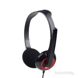 Gembird MHS-002 fekete headset PC