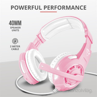 Trust GXT 310P Radius Gaming Headset Pink PC