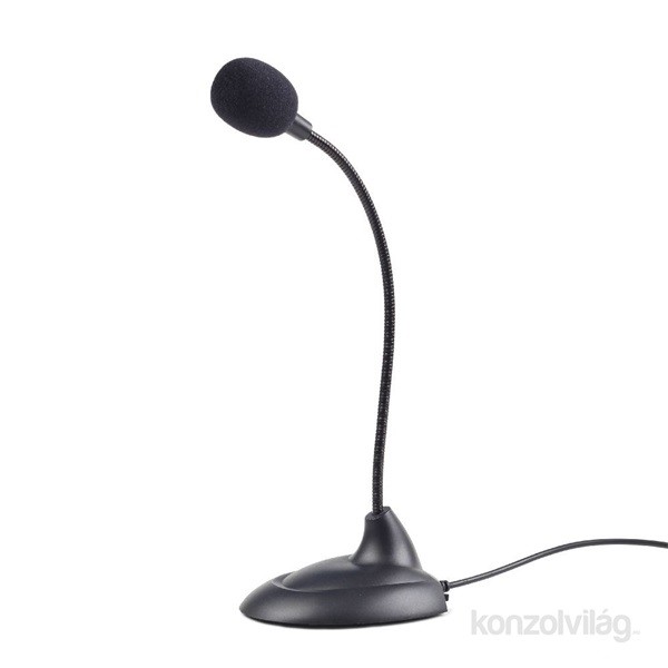 MIC Gembird MIC-205 fekete asztali mikrofon PC