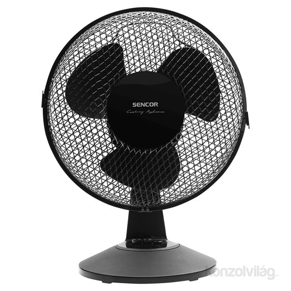 Sencor SFE 2311BK fekete asztali ventilátor Otthon