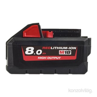 Milwaukee M18 HB8 18V 8.0 Ah Redlithium-Ion akkumulátor PC