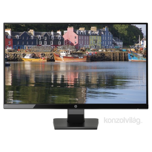 HP 27w 27" 1920x1080 full HD LED monitor PC