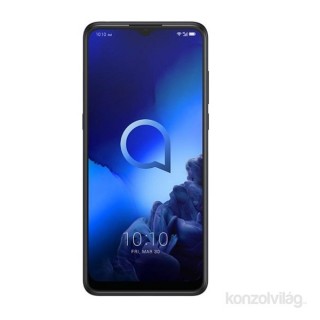 Alcatel 3X 2019 (5048Y) 6,52" LTE 4/64GB Dual SIM Jewelry Black fekete okostelefon Mobil