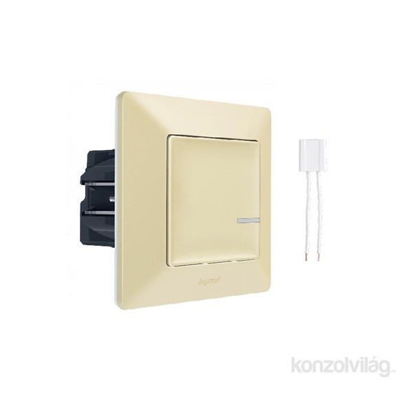 Legrand Valena Life Netatmo Intelligens fényeroszabályzó kapcsoló + kompenzátor elefántcsont Otthon