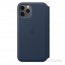 Apple iPhone 11 Pro Folio Deep Sea Blue (sötétkék) bőr tok thumbnail