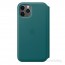 Apple iPhone 11 Pro Folio Peacock (pávakék) bőr tok thumbnail