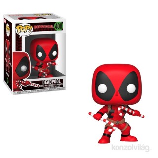 Funko POP (400) Marvel - Deadpool with Candy Canes figura Ajándéktárgyak