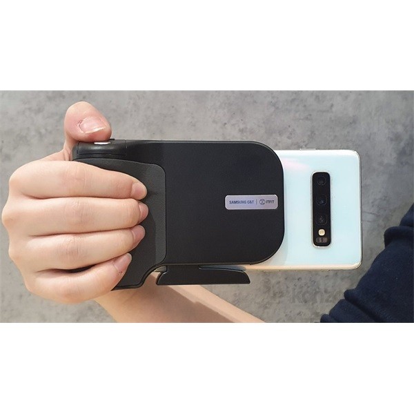 Samsung GP-TOU019SABBW Fitgrip fekete selfie állvány Mobil