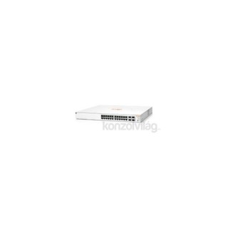 Aruba Instant On JL684A 1930 24xGbE LAN 4xSFP+ port smart menedzselheto PoE (370W) switch PC