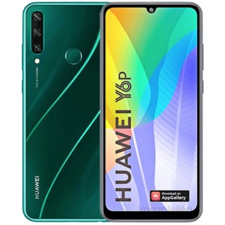 Huawei Y6p 6,3" 3/64GB LTE Dual SIM smaragd zöld okostelefon Mobil