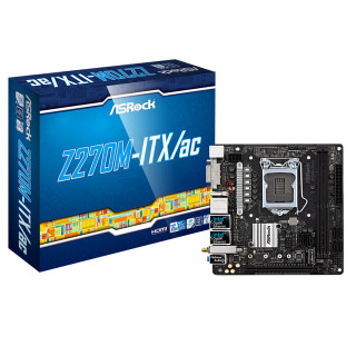 ASRock 1151 Z270M-ITX/ac (90-MXB3K0-A0UAYZ) PC