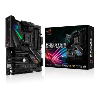 ASUS ROG STRIX X470-F GAMING AMD X470 SocketAM4 ATX alaplap PC