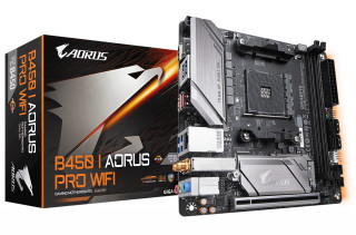 Gigabyte B450I-AORUS-PRO-WIFI AMD B450 SocketAM4 mini-ITX alaplap PC