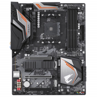 Gigabyte X470-AORUS ULTRA GAMING AMD X470 SocketAM4 ATX alaplap PC